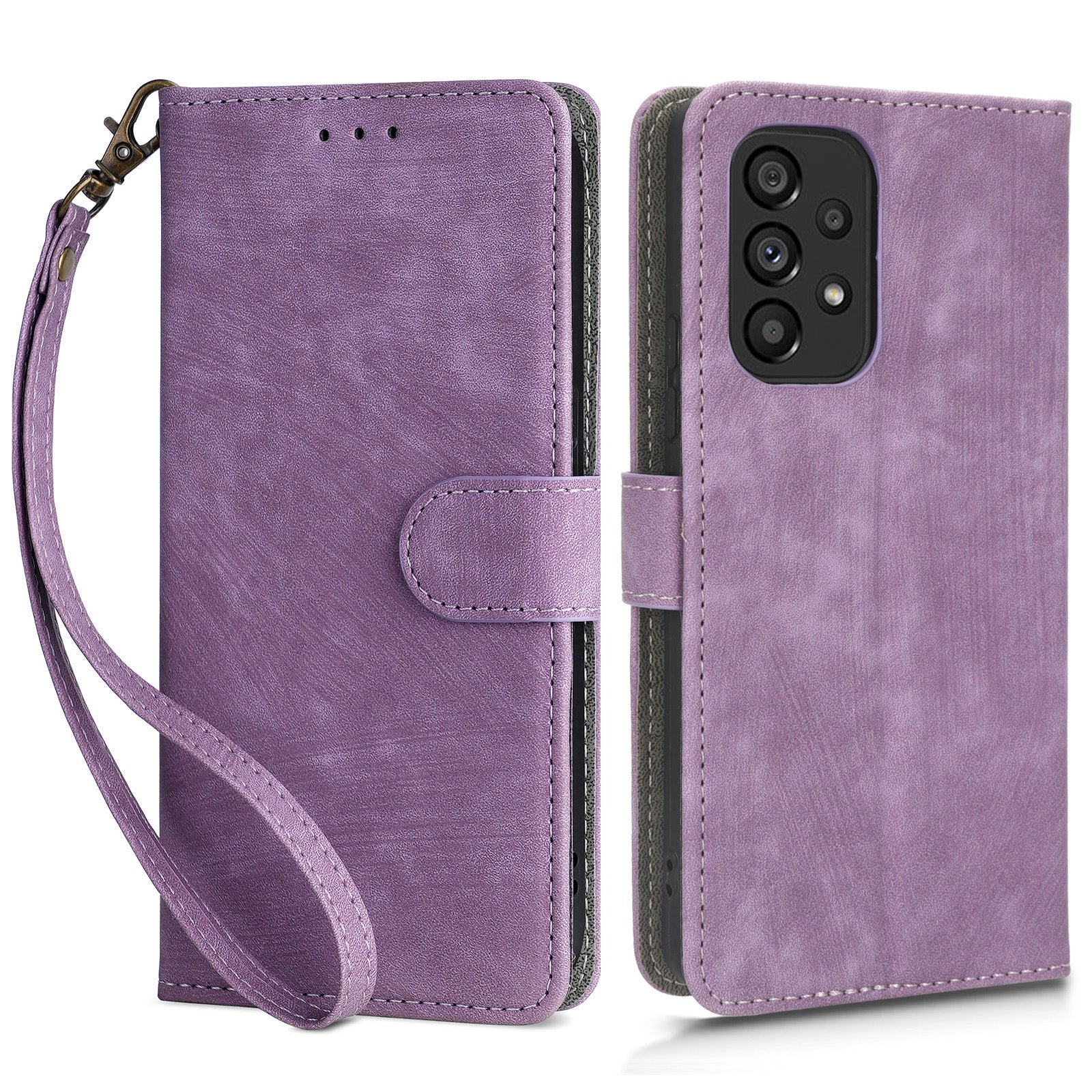 For Samsung Galaxy A53 5G Mobile Phone Case RFID Blocking Stand Wallet Leather Cover with Strap For Samsung Galaxy A53 5G Mobile Phone Case RFID Blocking Stand Wallet Leather Cover with Strap